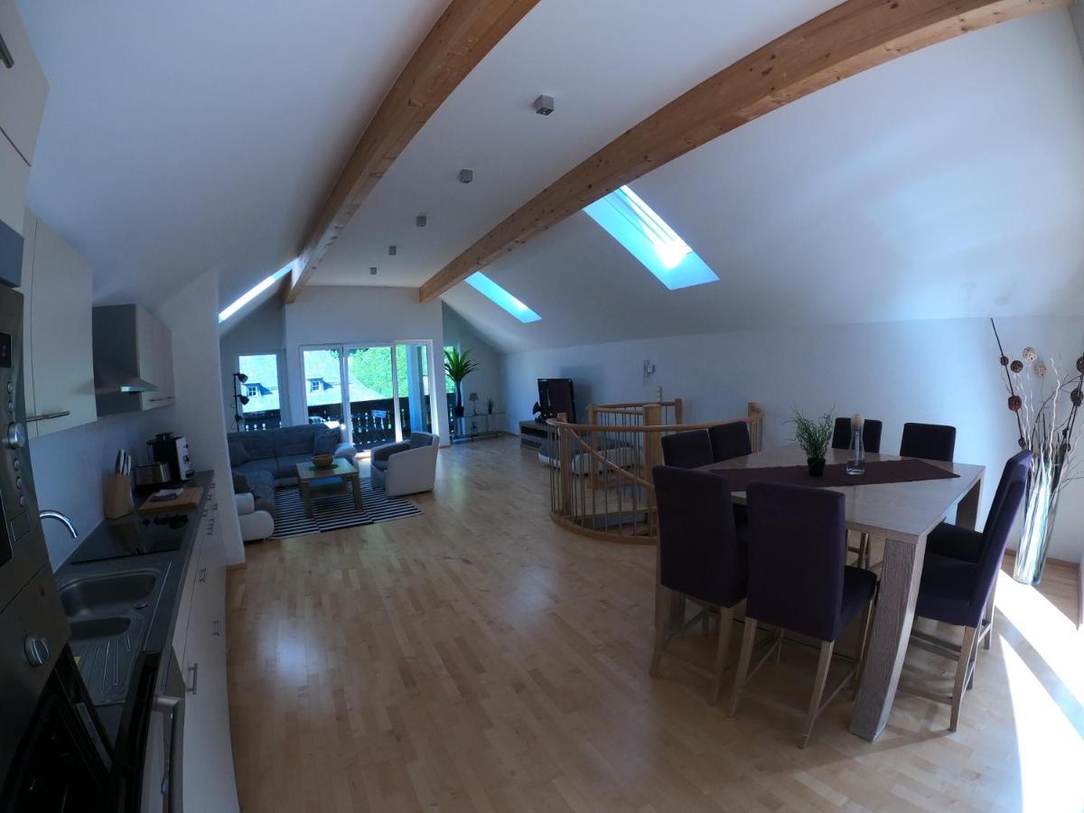 Ferienwohnung Kaffeewerkstatt Saint Wolfgang Dış mekan fotoğraf