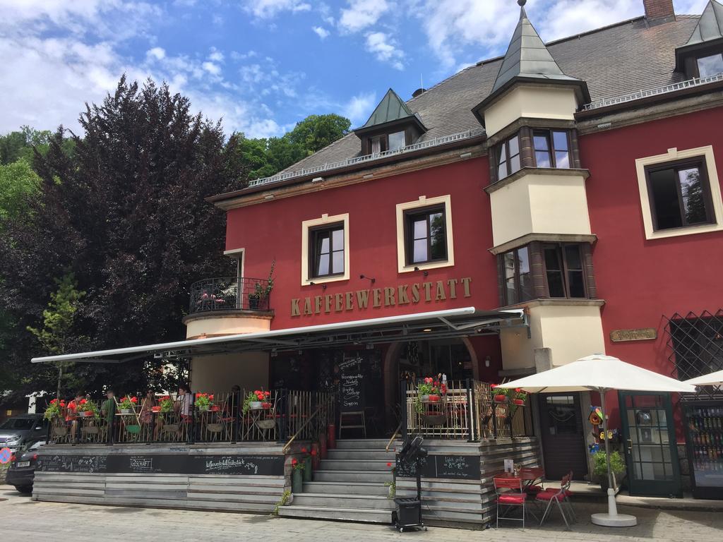 Ferienwohnung Kaffeewerkstatt Saint Wolfgang Dış mekan fotoğraf